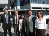Il Consiglio dell'Ordine dei notai TI: Alfio Mazzola, Marco M&auml;rki (vicepresidente), Rosella Chiesa Lehmann, Carlo Luigi Caimi (presidente), Camilla Ghiringhelli (segretaria-cassiera)